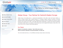 Tablet Screenshot of globairgroup.com